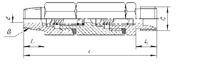 Схематическое изображение клапана НКК-3