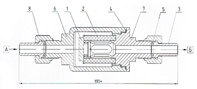 Схема фильтра ФСГ-10-6,3