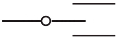  Рис.1. Электрическая схема переключателя KCD1-5-103